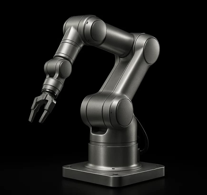 Робот на фоне